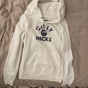 Gilly Hicks White Hoodie